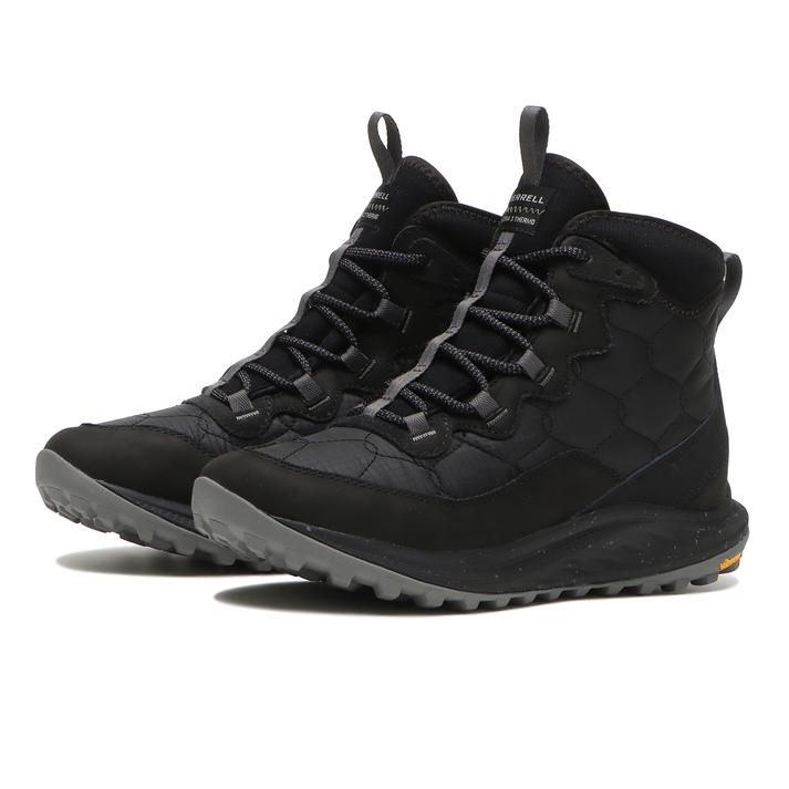 【MERRELL】 メレル W'S ANTORA 3 THERMO MID WP アントラ3サーモミッドウォータープルーフ J067772 BLACK