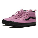 yVANSz @Y SK8-HI SLIP-ER XP[gnCXbp[ V8881 R.RED/BLACK