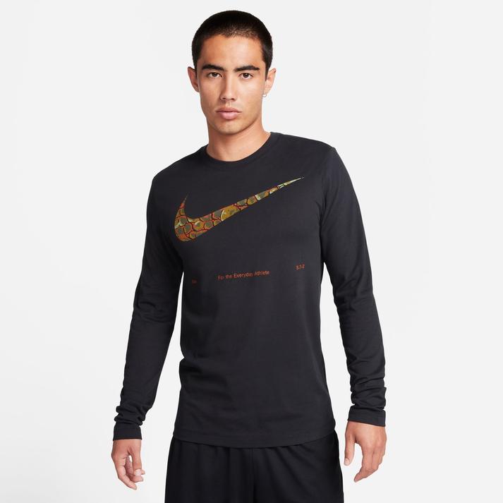 【NIKE】 ナイキ M TEE LS DYE ロングスリーブ FN0836 010BLACK