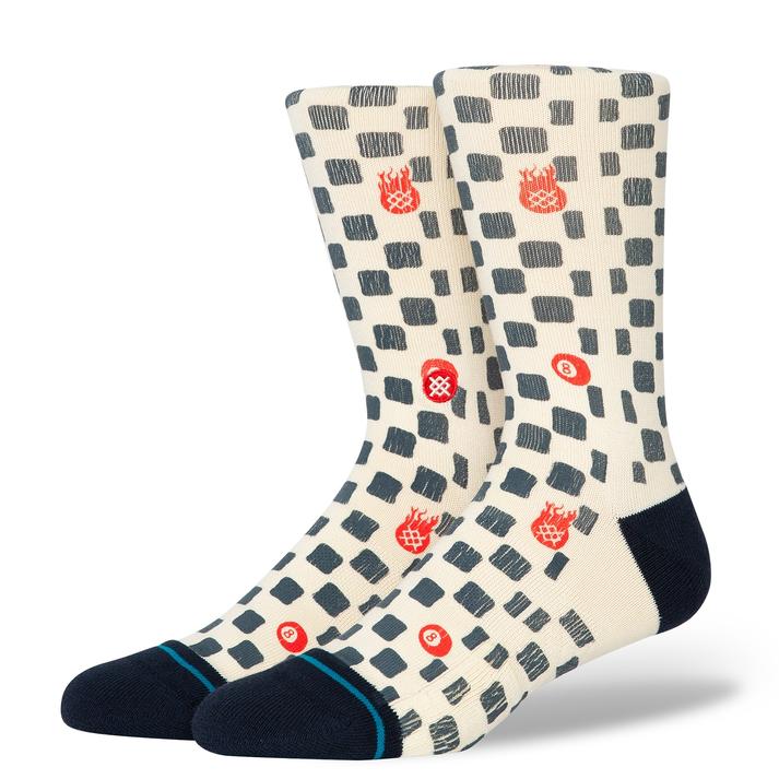 【STANCE SOCKS】 スタンス ソックス LUCKY UNLUCKY ソックス A555D23LUN#OFW OFF WHITE