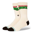 ySTANCE SOCKSz X^X \bNX TURTLES \bNX A556D23TUR#OFW OFF WHITE