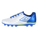 ジュニア 【UMBRO】 アンブロ ACCELATOR MID JR WIDE HG ACCELATOR MID JR WIDE HG UU4UJA01WB WHITE/BLUE ジュニア用スパイクのワイドラストバージョンジュニアの足を衝撃から守るため、EVAミッドソールをインサートしています。『ACCERATOR』シリーズのステップアップモデル。フットボールの激しい動きの中でも足と靴を守り、パフォーマンスを最大化することをコンセプトにラスト開発を実施。プレー時の安定感向上を目指し、指が動かしやすい前足の適度な幅と、かかと回りの立体形状にこだわり設計。前足部アッパーには合成皮革を採用。柔らかな足入れ感を目指し、アッパーへのステッチを施しました。かかと周辺のライニングは柔らかく、自然な収まりを目指して材料選択を実施。ハードな環境下での着用を想定し、ミッドソールを採用。人工芝、天然芝、ハードグランド対応のアウトソール。約185g(22.0cmで計測)【対応グラウンド】土・人工芝・天然芝グラウンド サイズ目安はこちら 【サイズ目安】(個人差がございますので、あくまでも目安とお考え下さい。)このシューズの作りは標準です。素材=人工皮革（=合成皮革）・合成樹脂・アッパー:合成皮革　アウトソール:合成底 【ご購入前に必ずこちらをご確認ください。 】 [ABCMART][ABCmart][abcmart][ABCマート][abcマート][エービーシーマート][エービーシー][エービーシー マート]