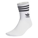 yadidasz AfB_X U MID CUT CREW SOCKS 3P\bNX IJ0733 WHITE