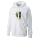 【PUMA】 プーマ M PUMA X HARIBO HOODIE スウェットプルオーバー 532761 02WHITE