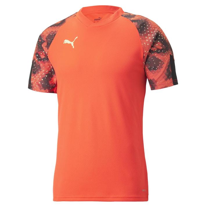 ジュニア 【PUMA】 プーマ INDIVIDUALFINAL WC JERSEY JR ショートスリーブ 658272 48F.CORAL/BLK INDIVIDUALコレクションのシャツです。軽量で通気性の良い素材を使用し、プーマの特徴である体にフィットするカッティングと組み合わせで作られています。そのためピッチ上でパフォーマンスを発揮します。また、吸水速乾性に優れた素材を使用しているため一日中快適な着心地を保ちます。 サイズ目安はこちら PUMA ボーイズ (アジアサイズ）目安 素材=ポリエステル・本体) ジャガード: ポリエステル (リサイクル) 100% 上記サイズ表は各部位の目安寸法となります。製品の仕上がり寸法ではございません。こちらの商品は商品不良を除く返品・交換はお受け致しかねます。商品を入れる袋が破損していた場合、代用（他メーカーを含）の袋を使用する場合がございます。商品保護を主としたものですので、どうかご了承下さい。 【ご購入前に必ずこちらをご確認ください。 】 [ABCMART][ABCmart][abcmart][ABCマート][abcマート][エービーシーマート][エービーシー][エービーシー マート]