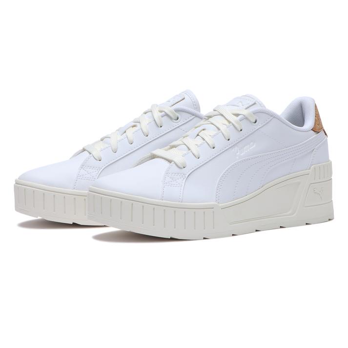 【PUMA】 プーマ KARMEN WEDGE CORK カルメン ウェッジ コルク 397627 ABC-MART限定 *01WHT/WARM WHT