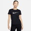 レディース 【NIKE】 ナイキ W ONE SWSH SS TOP ショートスリーブ FN2619 010BLACK/WHITE