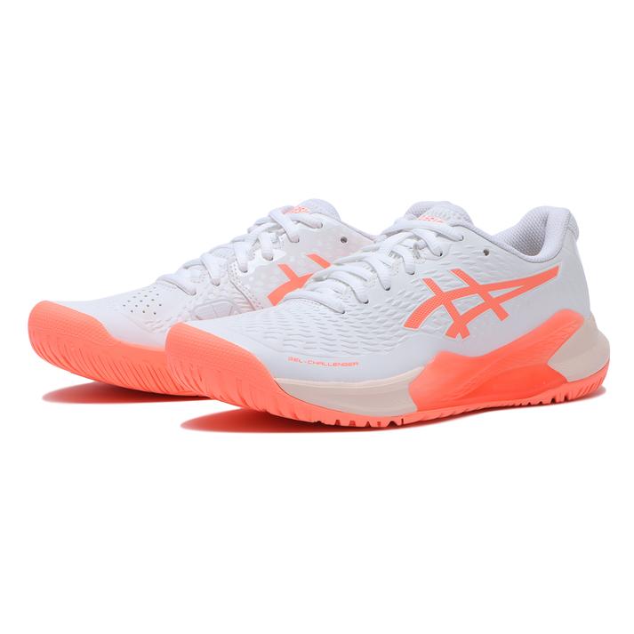 ǥ ASICS å W GEL-CHALLENGER 14 W󥸥㡼14 1042A231.101 WHITE/SUN CORAL