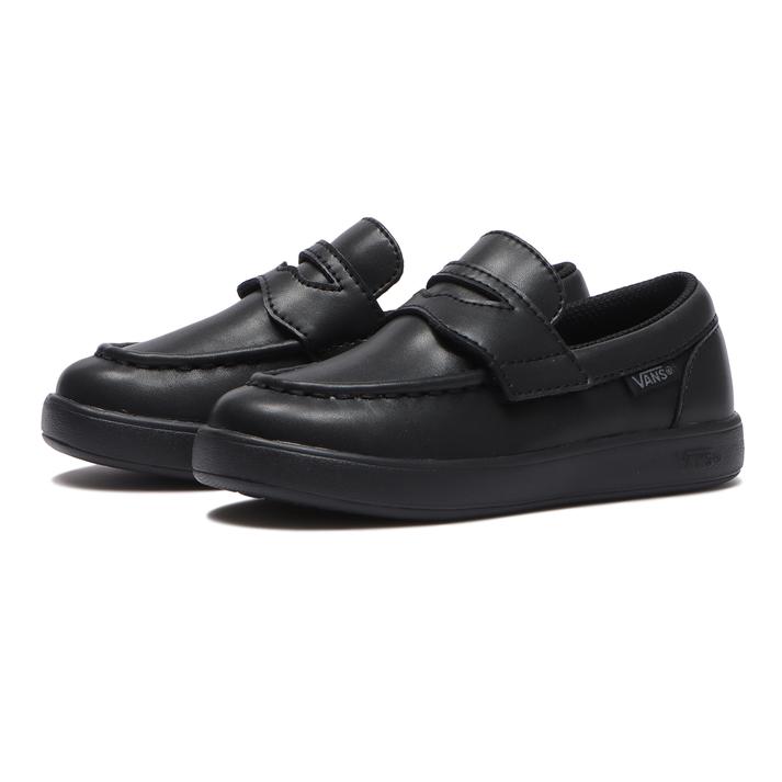 キッズ 【VANS】 ヴァンズ 17-22 LOAFER K LITE 17-22 ローファーKライト V2196K BLACK