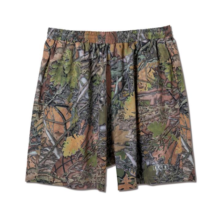 【AKTR】 アクター REALTREE CAMO SHORT WIDE PANTS ショートパンツ 223-015002 OLIVE