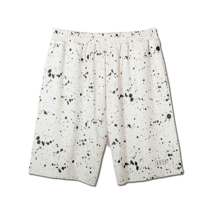 【AKTR】 アクター SPLASH 8.5-INCH SHORTS ショートパンツ 223-009002 WHITE