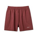 【AKTR】 アクター SHORT WIDE PANTS ショートパンツ 223-014002 BURGUNDY