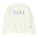 【VANS】 ヴァンズ W Didot Logo SWT スウェットクルー 124R3040700 ABC-MART限定 WHITE