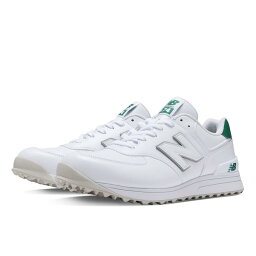 【NEW BALANCE】 ニューバランス UGS574J3(2E) UGS574 UGS574J3 WHITE/GREEN(J3)