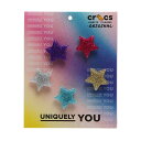 【crocs】 クロックス ICON GLITTER STARS 5 PACK アイコングリッタースター5パック 10012932 MULTI