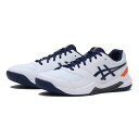 【ASICS】 アシックス GEL-DEDICATE 8 ゲルデディケート8 1041A408.102 WHITE/BLUE EXP 横方向の動きをTPU TRUSSTIC がサポートし、安定性を発揮しつつ、通気性(快適性)も追求。GEL-RESOLUTIONのDNAを継承し、コストパフォーマンスに優れたスタビリティモデル。（2E相当） サイズ目安はこちら 【サイズ目安】(個人差がございますので、あくまでも目安とお考え下さい。)このシューズの作りは標準です。素材=人工皮革（=合成皮革）・合成繊維・合成樹脂・ゴム 【ご購入前に必ずこちらをご確認ください。 】 [ABCMART][ABCmart][abcmart][ABCマート][abcマート][エービーシーマート][エービーシー][エービーシー マート]