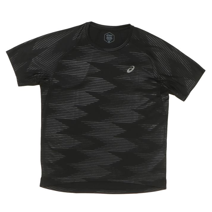 【ASICS】 アシックス M グラフィックエンボスショートスリーブトップ ショートスリーブ 2011D012.001 パフォーマンスブラック このトップスはPRO-FIT TECHNOLOGYを採用し、動きやすさを追求しています。また、日...