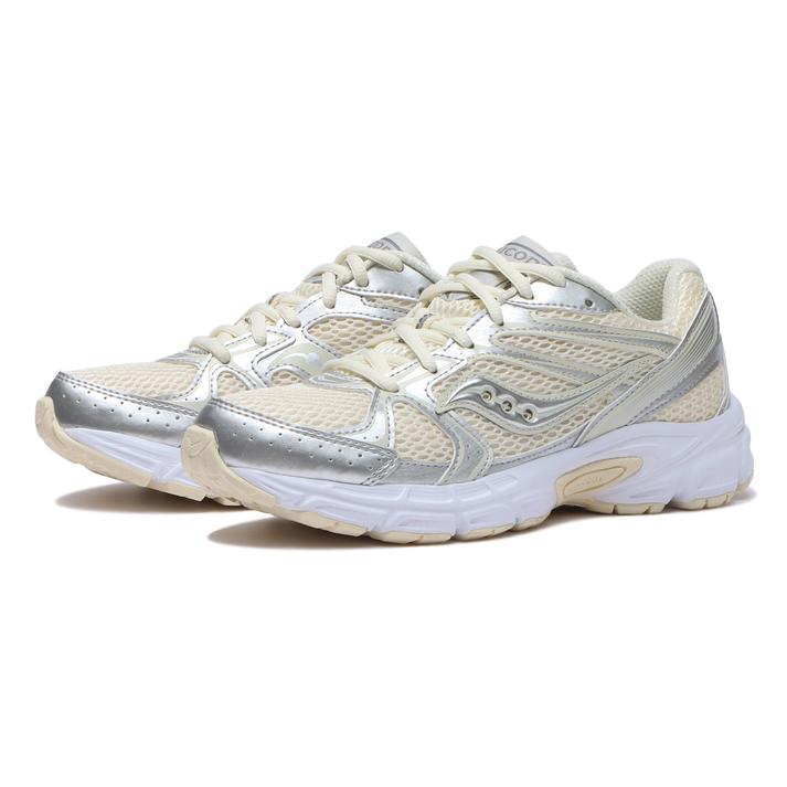 レディース  サッカニー WMNS RIDE MILLENNIUM ウィメンズ ライド ミレニアム S60812-2 CREAM/SILVER