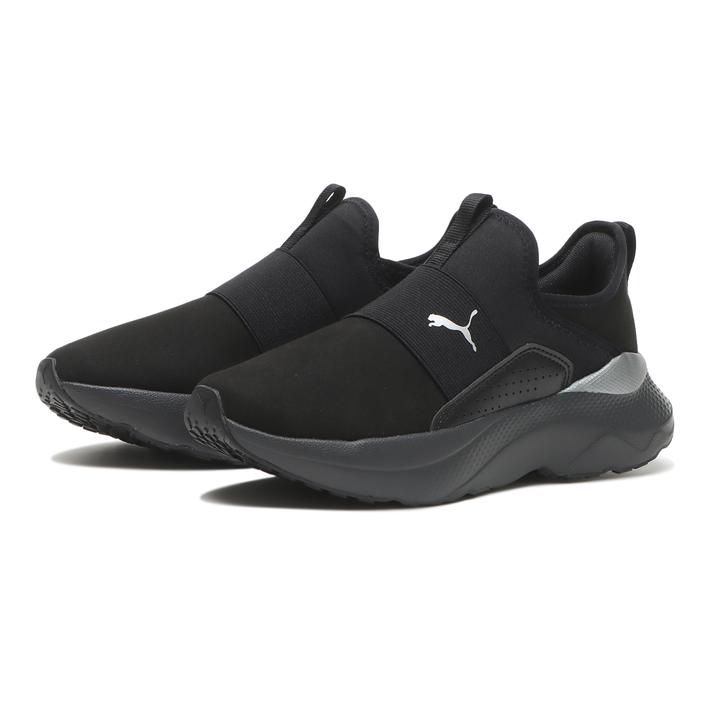 10/4 20:00〜10/9 1:59 店内バナーよりエントリーでP10倍！【PUMA】 プーマ W SOFTRIDE MAYVE SLIP ON SOFTRIDE メイブ スリップオン 311298 ABC-MART限定 *02BLK/BRONZEのサムネイル