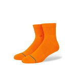 【STANCE SOCKS】 スタンス ソックス ICON QUARTER ソックス A356A21IQT#ORA(4)