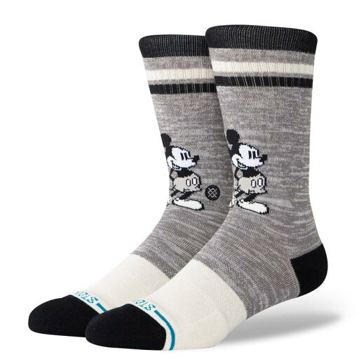【STANCE SOCKS】 スタンス ソックス VINTAGE MICKEY CREW ソックス A556A25VMC#MUL 【STANCE SOCKS】 スタンス ソックス VINTAGE MICKEY CREW ソックス A556A25VMC#MUL