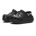 【crocs】 クロックス CRUSH BUTTERFLY JEWEL CLOG クラッシュ バタフライ ジュエル クロッグ 211539-001