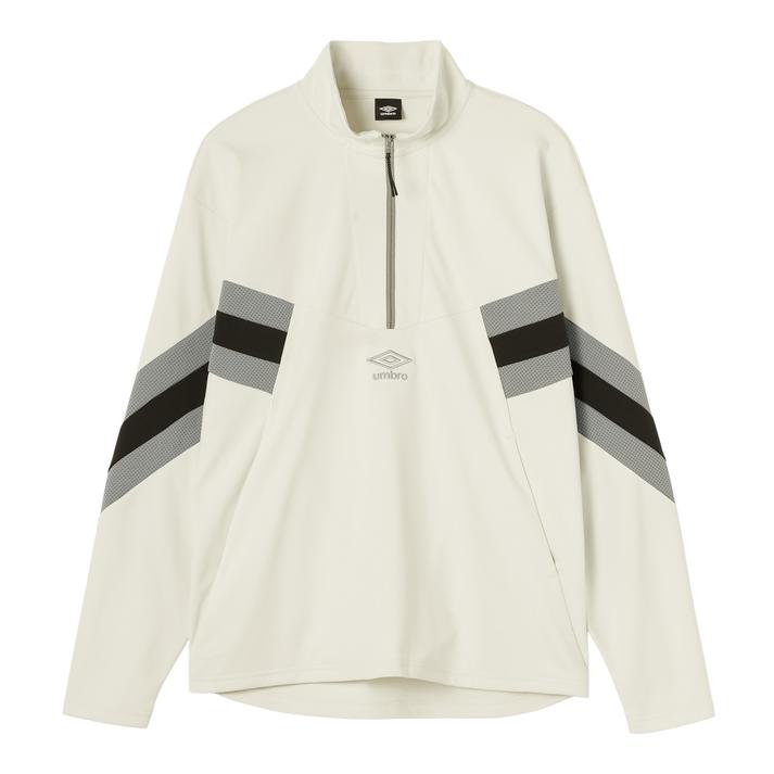【UMBRO ウェア】 アンブロ THE THIRDウォームアップハーフジップトップ UF5FJG11M
