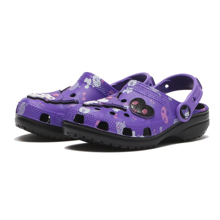 キッズ 【crocs】 クロックス 18-21 KUROMI CLS CLG K キッズ「クロミ」クラシッククロッグ 211492-90H...