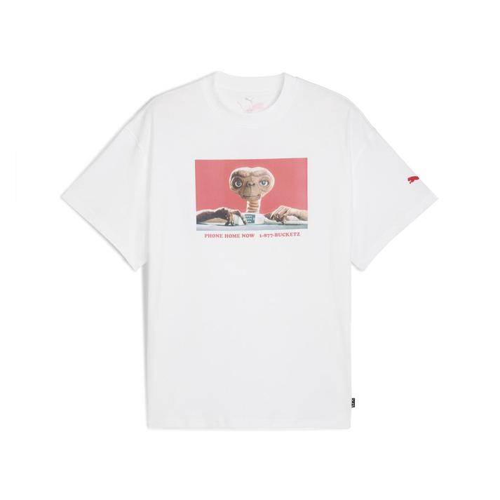 【PUMA ウェア】 プーマウェア M HOOPS X E.T. TEE I ショートスリーブ 633103