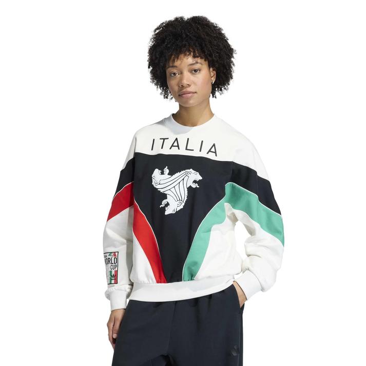 樂天商城 - レディース 【adidas】 アディダス W ITALIA COPPA DEL MUNDO CREW スウェット KD7768