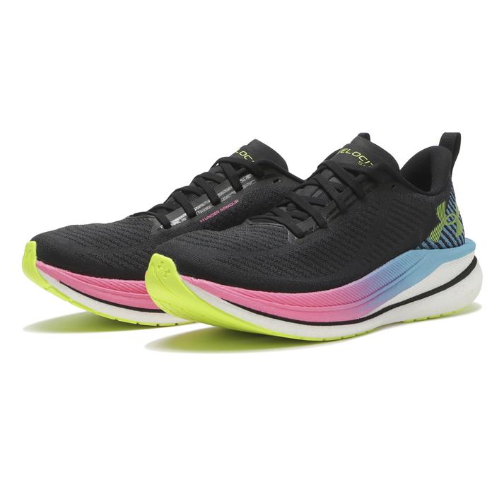 【UNDER ARMOUR】 アンダーアーマー W UA VELOCITI SPD ベロシティ 6000017 005BLK/CPR/HSY【ご注意】こちらの商品は弊社実店舗からも集約(入荷)するため、「靴箱の破損、色あせ、プライス貼付、剥...