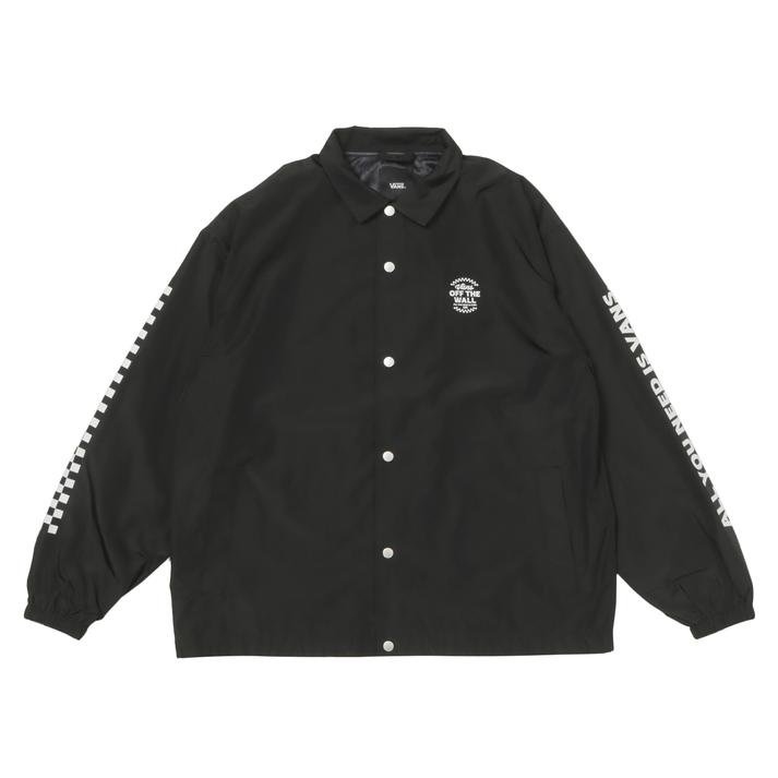 楽天市場】コーチジャケット vans（カラーブラック）（コート