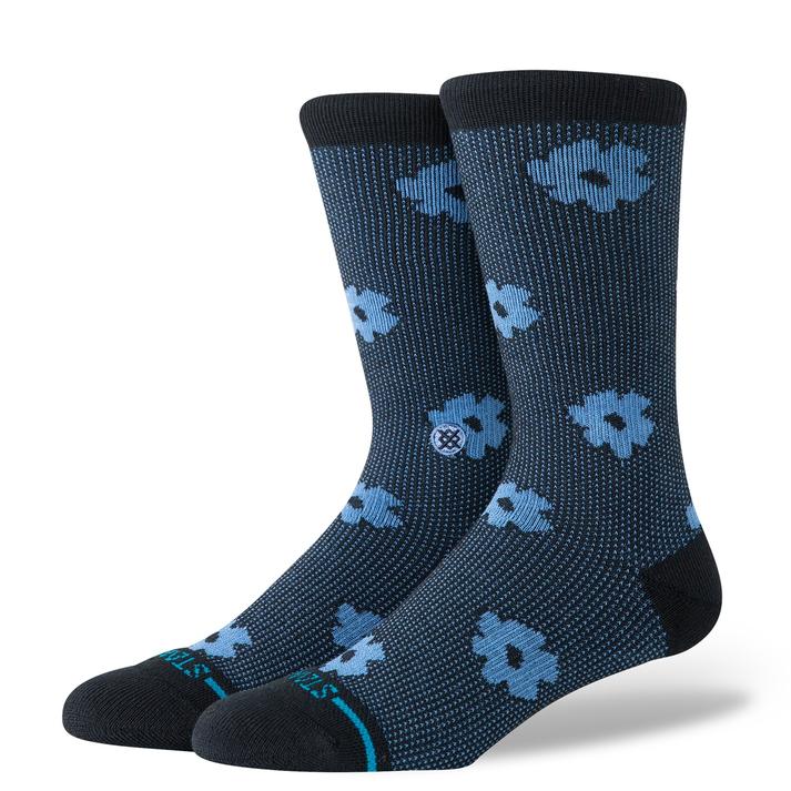 Rakuten - 【STANCE SOCKS】 スタンス ソックス DIGITAL DAISY CREW ソックス A556A26DIG#BLK
