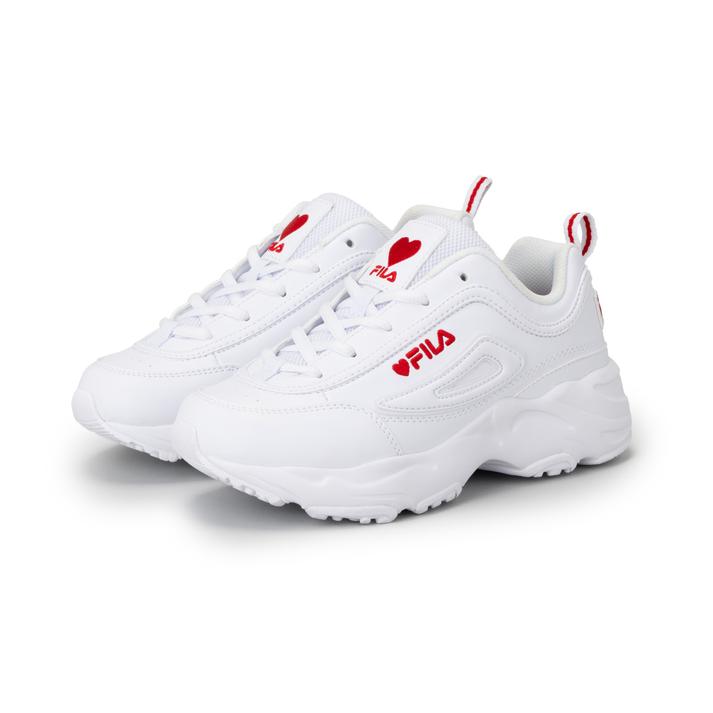 Rakuten - キッズ 【FILA】 フィラ 19-23 DISTRACER HEART KD ディストレーサーハートキッズ FK0102861100 ABC-MART限定