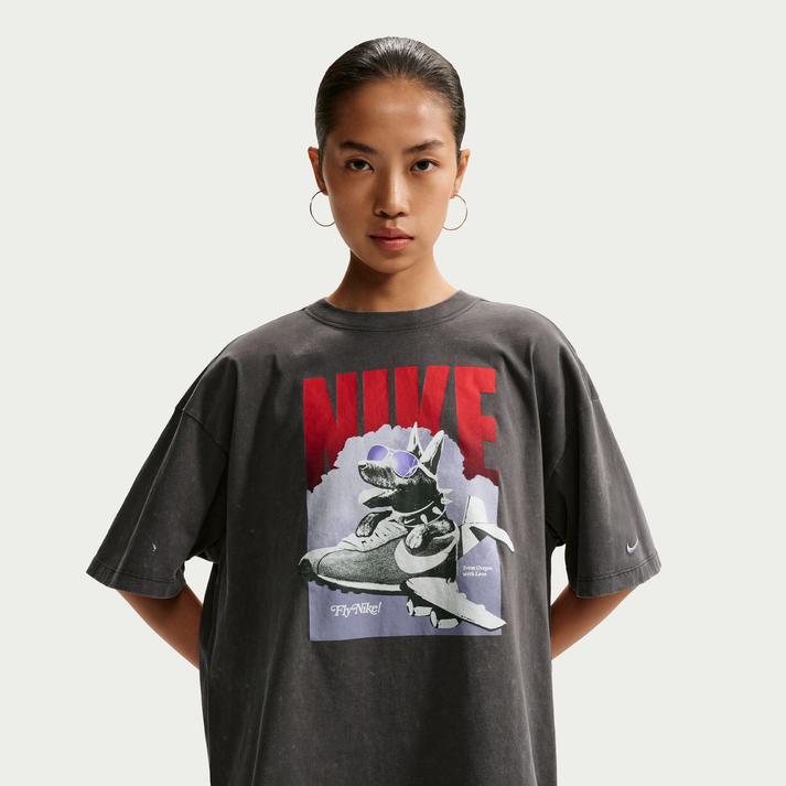 Rakuten - レディース 【NIKE】 ナイキ W DOG GFX OS TEE ショートスリーブ IR7588 ABC-MART限定