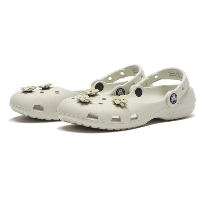 レディース 【crocs】 クロックス CLASSIC FLORAL BALLET クラシックフローラルバレエ 213970-0HZ