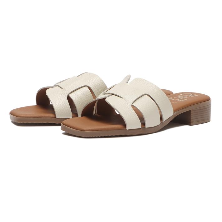 Rakuten - レディース 【OH! MY SANDALS】 オーマイサンダルズ SQUARE LEATHER MULE スクエアレザーミュール 5880