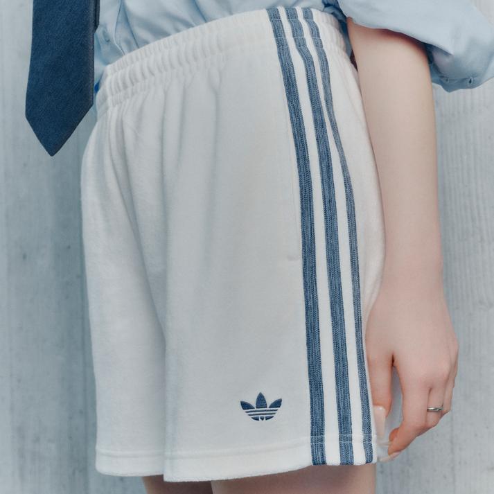 乐天商城 - レディース 【adidas】 アディダス W TERRY SHORTS ショートパンツ KS2210 ABC-MART限定