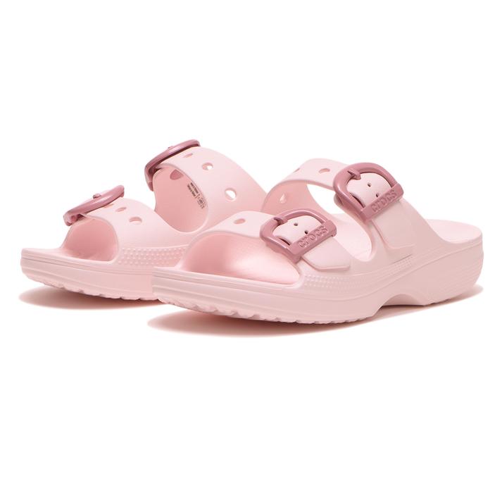 Rakuten - 【crocs】 クロックス SATURDAY ENAMEL BUCKLE SDL サタデー エナメル バックル サンダル W 212867-7DF