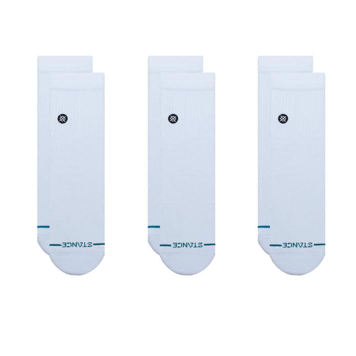Rakuten - 【STANCE SOCKS】 スタンス ソックス ICON QUARTER 3 PACK ソックス A356A21IQP#WHT_