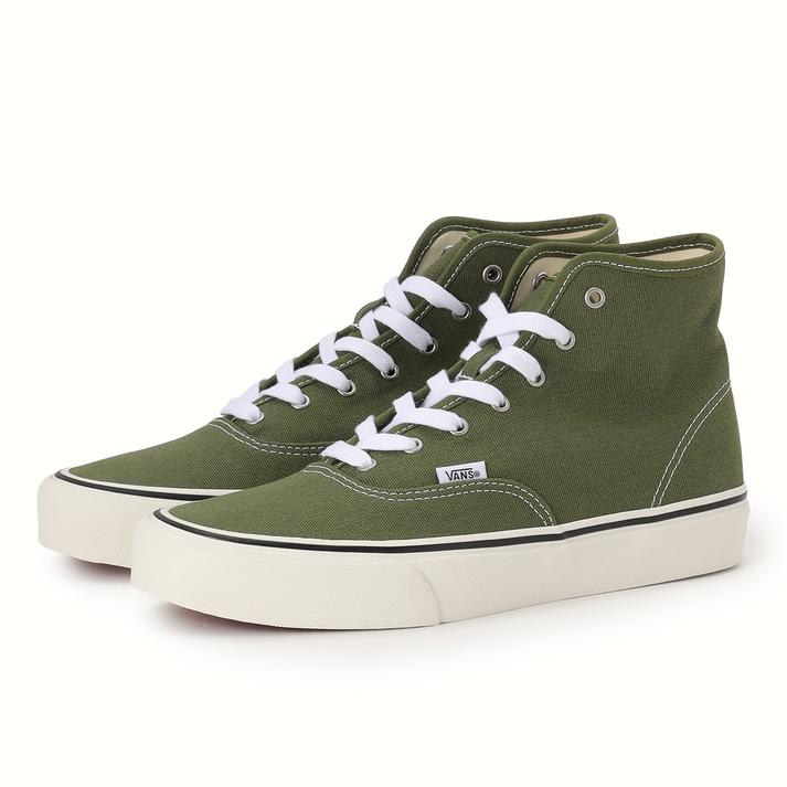 楽天市場】vans ハイカット（カラーグリーン）（スニーカー｜メンズ靴