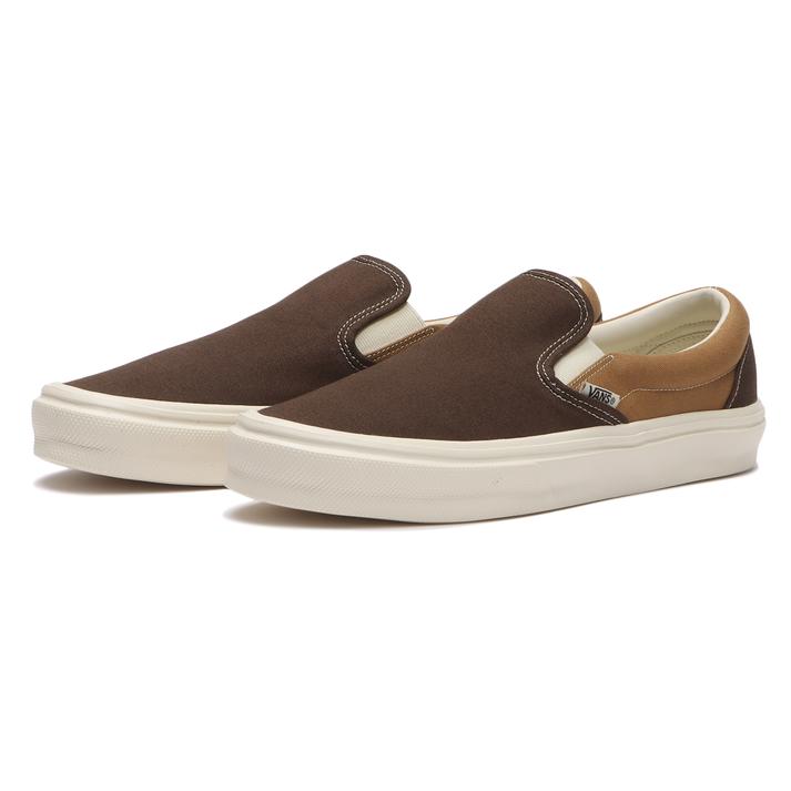 楽天市場】vans スリッポン（カラーブラウン）（靴）の通販