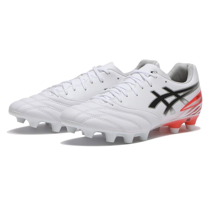 【ASICS】 アシックス DS LIGHT ADVANCE W ディーエスライト アドバンス 1103A125.102 WHITE/FLASH RED【ご注意】こちらの商品は弊社実店舗からも集約(入荷)するため、「靴箱の破損、色あせ、プライス貼付、剥がし跡」「靴箱内の包装用紙破れ、商品タグなどが無い状態」「履きジワやボンドの付着、若干のシミ、汚れ」が生じる場合がございます。また、正規の靴箱が著しく破損している状態時には代替の靴箱を使用する場合もございます。尚、弊社実店舗から集約しました商品は検品を行って販売可能な商品をご案内致しております。その為、商品の状態の指定はできませんので予めご了承下さい。※こちらの商品につきましては下記ご利用ガイドをご確認下さい。■ご利用ガイド DS LIGHT ADVANCEは、耐久性と快適性、パフォーマンスの向上を求める上級者から初心者までのサッカー選手に適しています。マイクロファイバー人工皮革をアッパー前足部に採用し、やわらかな履き心地でありながら耐久性にも優れています。さらに、fuzeGELテクノロジーが、ストップやスタート時の衝撃を軽減し、長時間のプレーでも足への負担を軽減するよう設計されています。 サイズ目安はこちらサイズ規格＝WIDE【サイズ目安】(個人差がございますので、あくまでも目安とお考え下さい。)このシューズの作りは大きめです。素材=人工皮革（=合成皮革）・合成樹脂【ご購入前に必ずこちらをご確認ください。 】 [ABCMART][ABCmart][abcmart][ABCマート][abcマート][エービーシーマート][エービーシー][エービーシー マート]