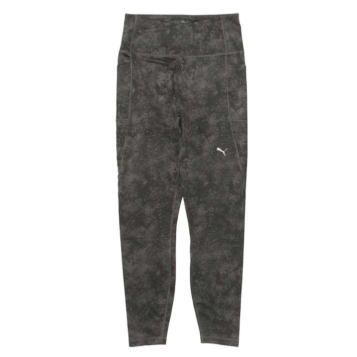 【PUMA ウェア】 プーマウェア W STUDIO AOP TIGHT TIGHTS 529571 01BK【ご注意】こちらの商品は弊社実店舗からも集約(入荷)するため、「靴箱の破損、色あせ、プライス貼付、剥がし跡」「靴箱内の包装用紙破れ、商品タグなどが無い状態」「履きジワやボンドの付着、若干のシミ、汚れ」が生じる場合がございます。また、正規の靴箱が著しく破損している状態時には代替の靴箱を使用する場合もございます。尚、弊社実店舗から集約しました商品は検品を行って販売可能な商品をご案内致しております。その為、商品の状態の指定はできませんので予めご了承下さい。※こちらの商品につきましては下記ご利用ガイドをご確認下さい。■ご利用ガイド スタジオトレーニングからヨガ、ピラティスまで幅広いアクティビティに対応する「STUDIO AOP TIGHT」。スタイリッシュなオールオーバープリントデザインと高い機能性を兼ね備え、快適なトレーニング環境をサポートするタイツです。吸汗速乾機能「dryCELL」テクノロジーを搭載し、運動中の汗を素早く吸収・発散。衣服内をドライで快適な状態に保ち、集中してワークアウトに取り組むことができます。伸縮性に優れた素材を使用したタイトフィット設計により、身体にしっかりフィットしながらも自由な動きを実現。ハイウエスト仕様が安定したフィット感を提供し、さまざまなポーズや動作時にも快適な着用感を維持します。また、ガセットパネルを採用することで可動域を高め、アクティブな動きをスムーズにサポートします。本体にはリサイクルポリエステルを使用し、環境にも配慮した設計。アート性のある総柄デザインがトレーニングスタイルのアクセントとなり、機能性とファッション性を両立した一着です。 サイズ目安はこちらPUMA レディース(アジアサイズ)素材=ポリエステル・本体)ストレッチジャージ: ポリエステル (リサイクル) 89% ポリウレタン 11% ガセット)シングルジャージ: ポリエステル (リサイクル) 100%【ご購入前に必ずこちらをご確認ください。 】 [ABCMART][ABCmart][abcmart][ABCマート][abcマート][エービーシーマート][エービーシー][エービーシー マート]