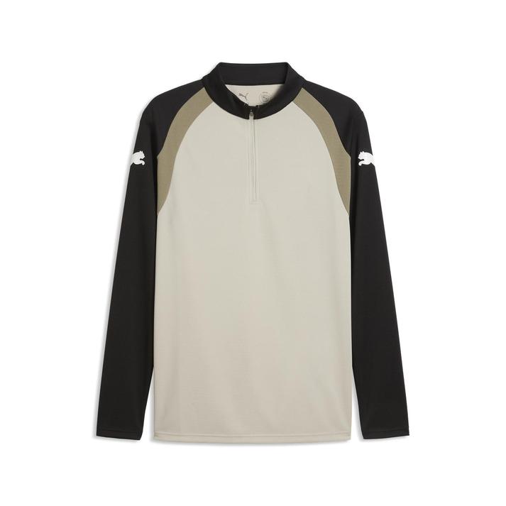 【PUMA ウェア】 プーマウェア M INDIVIFINAL 1/4 ZIP TOP TEES 661215 09DESERT DUST【ご注意】こちらの商品は弊社実店舗からも集約(入荷)するため、「靴箱の破損、色あせ、プライス貼付、剥がし跡」「靴箱内の包装用紙破れ、商品タグなどが無い状態」「履きジワやボンドの付着、若干のシミ、汚れ」が生じる場合がございます。また、正規の靴箱が著しく破損している状態時には代替の靴箱を使用する場合もございます。尚、弊社実店舗から集約しました商品は検品を行って販売可能な商品をご案内致しております。その為、商品の状態の指定はできませんので予めご了承下さい。※こちらの商品につきましては下記ご利用ガイドをご確認下さい。■ご利用ガイド PUMA ULTRAのサッカーシューズからインスピレーションを得た「INDIVIFINAL 1/4 ZIP TOP」。ULTRAプレーヤーのスピード感を表現したデザインエッセンスを取り入れ、トレーニングやウォーミングアップ時のパフォーマンスをサポートする一着です。素材には軽量で快適なリサイクルポリエステル素材を採用し、スリムフィットのシルエットが身体に適度にフィット。プレー中の動きを妨げることなく、快適な着用感と高い運動性を実現します。また、1/4ジップ仕様により着脱がしやすく、気温やコンディションに応じた着こなしが可能です。さらに、吸湿発散性に優れたPUMA独自の「dryCELL」機能性素材を搭載。汗を素早く吸収・発散し、トレーニング中もドライで快適なコンディションをキープします。日々のトレーニングから試合前のウォーミングアップまで、快適性と機能性を兼ね備えた「INDIVIFINAL 1/4 ZIP TOP」は、さらなるスピードとパフォーマンスを追求するプレーヤーにおすすめのアイテムです。 サイズ目安はこちらPUMA メンズ(アジアサイズ)目安素材=ポリエステル・本体)ジャガード: ポリエステル (リサイクル) 100% 切替)ジャガード: ポリエステル (リサイクル) 100% 上記サイズ表は各部位の目安寸法となります。製品の仕上がり寸法ではございません。こちらの商品は商品不良を除く返品・交換はお受け致しかねます。商品を入れる袋が破損していた場合、代用（他メーカーを含）の袋を使用する場合がございます。商品保護を主としたものですので、どうかご了承下さい。【ご購入前に必ずこちらをご確認ください。 】 [ABCMART][ABCmart][abcmart][ABCマート][abcマート][エービーシーマート][エービーシー][エービーシー マート]