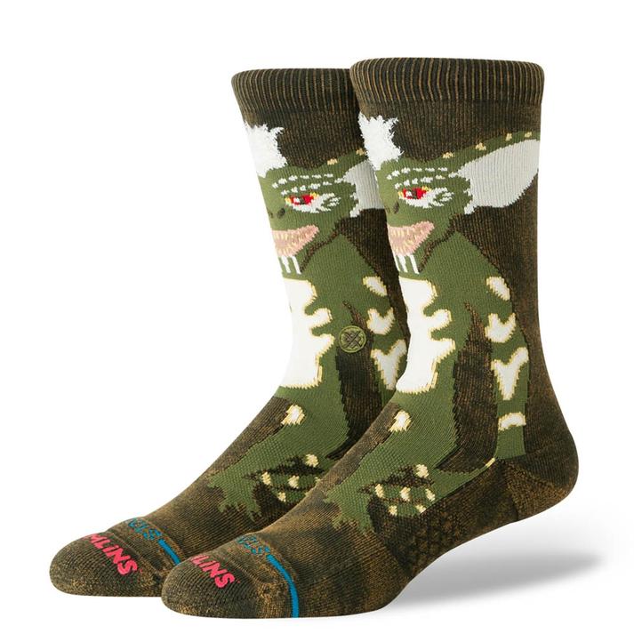 【STANCE SOCKS】 スタンス ソックス STRIPE GREMLINS CREW ソックス A555C26STR#DNG