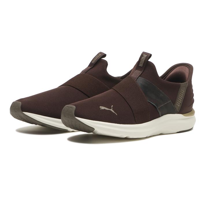 PUMA スリッポン スニーカー ブラウン 7144580001044.jpg