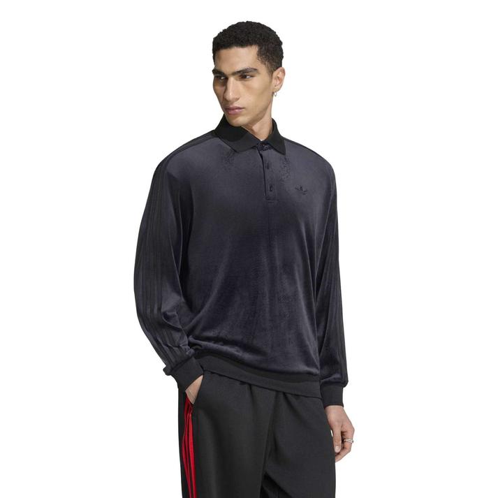 【adidas】 アディダス U VELOUR LS POLO ロングスリーブ LC5959 ABC-MART限定