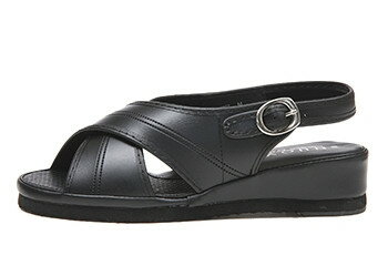 【NUOVO】ナースサンダル N5067 BLACK