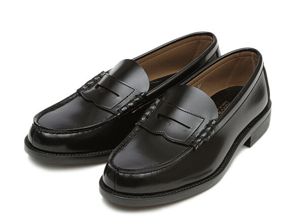 【HARUTA】 ハルタ LOAFER(-28CMマデ) ローファー 6550　BLACK(-28CM)